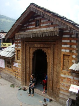 The gateway to the Vashisht Temple.