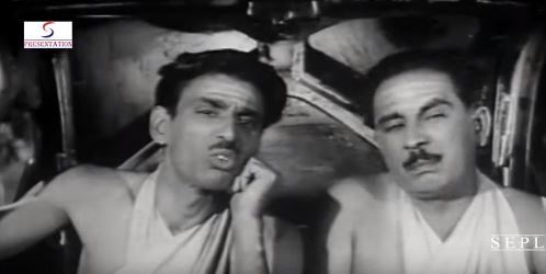 The two crooks: IS Johar and Majnun in Hum Sab Chor Hain