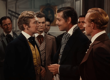 Charles Hamilton challenges Rhett Butler to a duel