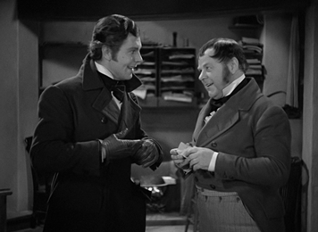 Fred with Bob Cratchitt