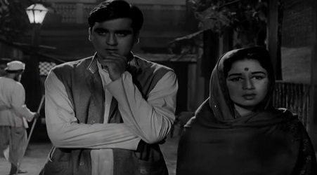 Sunil Dutt and Nanda in Nartakee