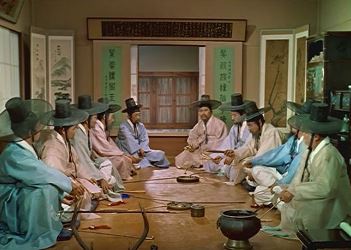 The family gathers to discuss