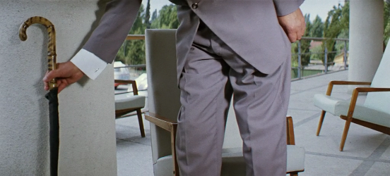 A valuable cane changes hands