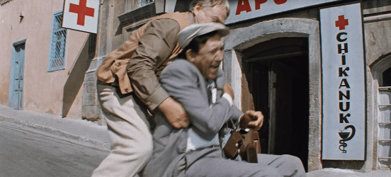 Senya is dragged away into the apothecary's