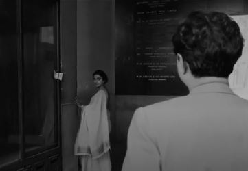 Bhombol accompanies Arati to work